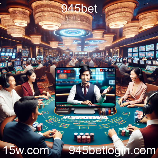 Experiência Inigualável com Dealer Ao Vivo no 945bet